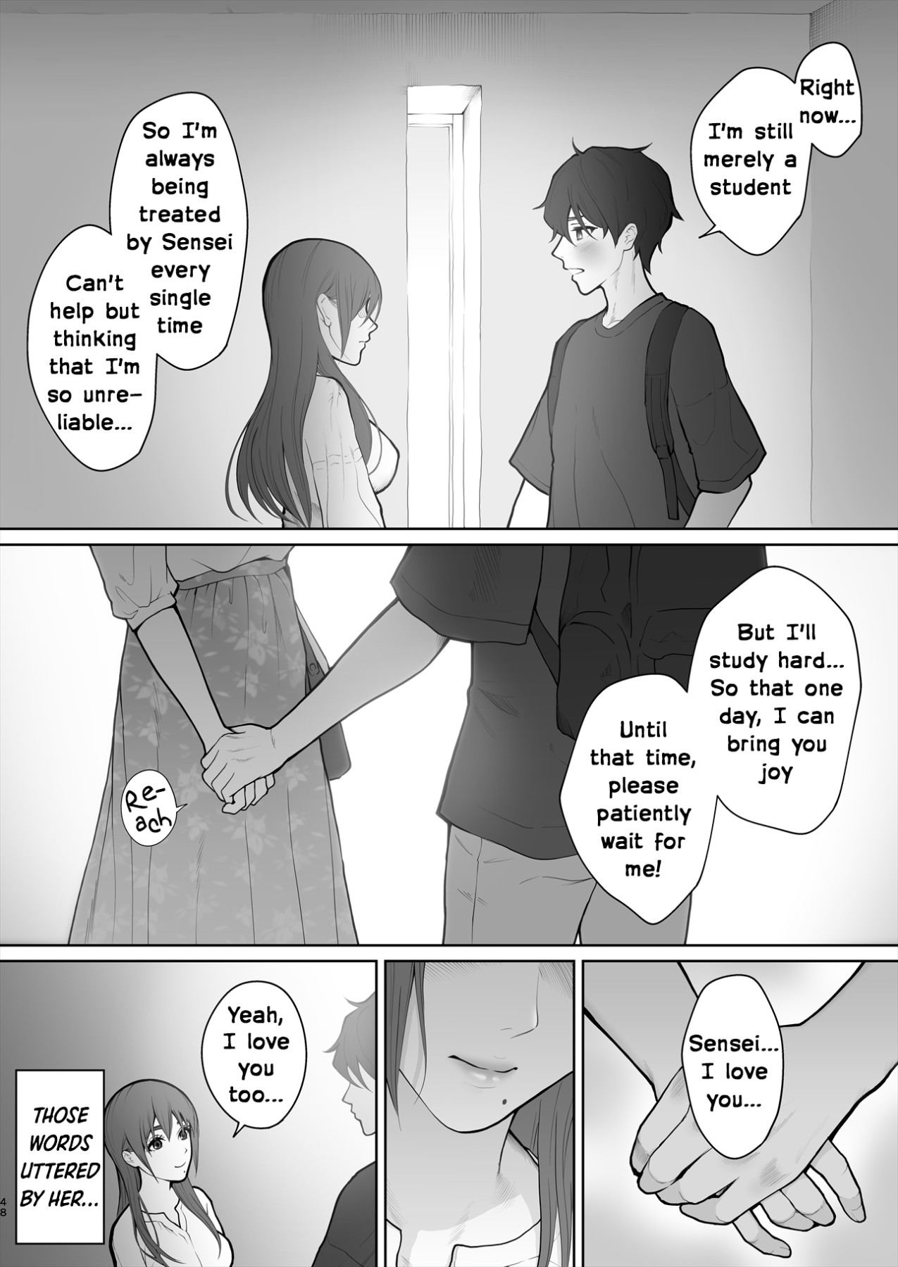Hentai Manga Comic-My Teacher Who, Prior to Our Encounter, Has Been Leashed In-Read-123
